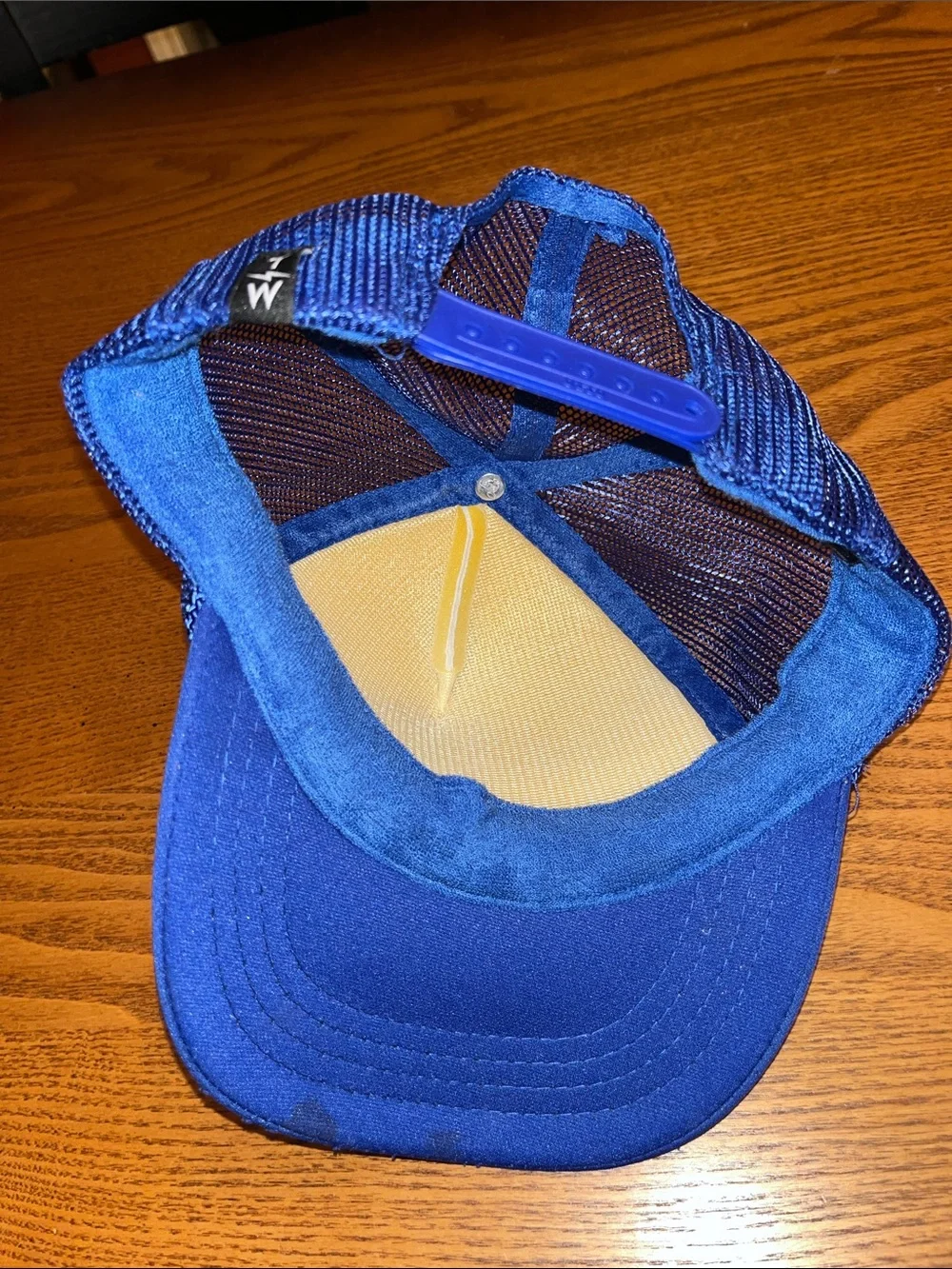 Kids Blue and White 'Texas Y'All' Trucker Hat